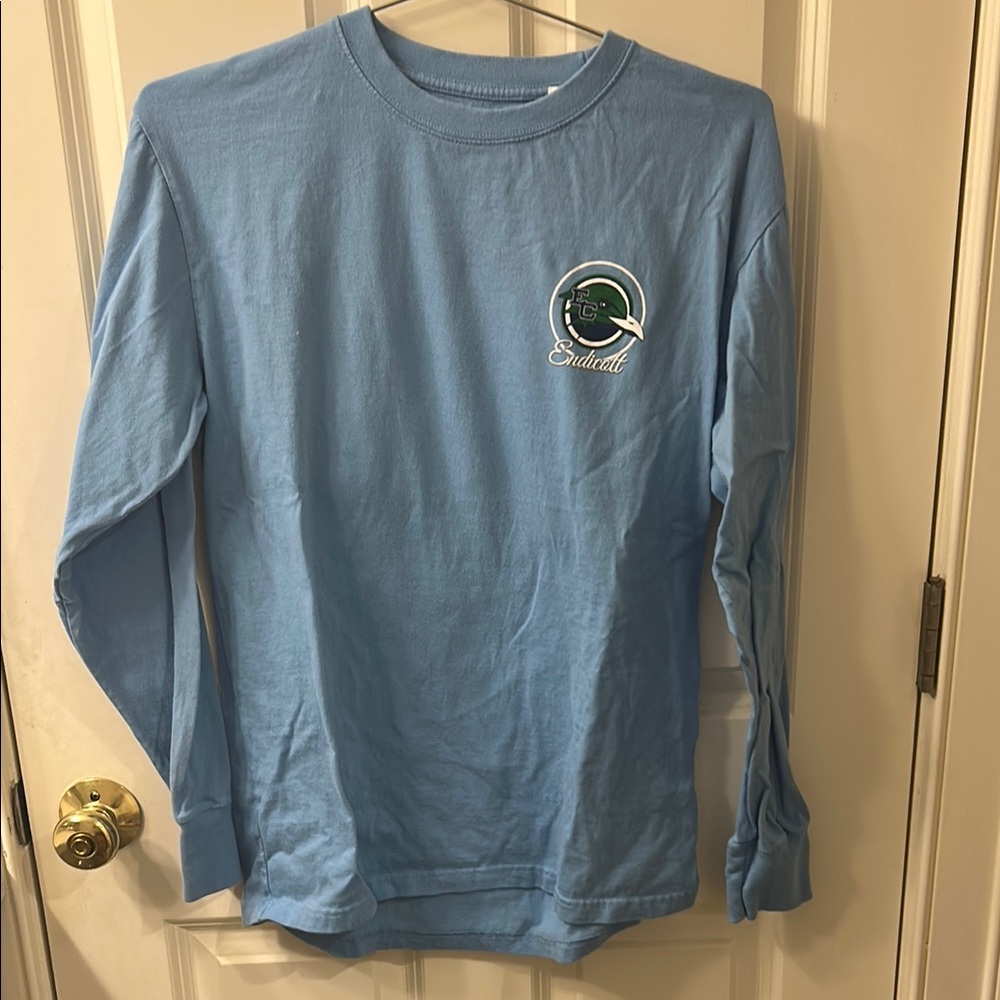 Endicott College Blue Long Sleeve Shirt